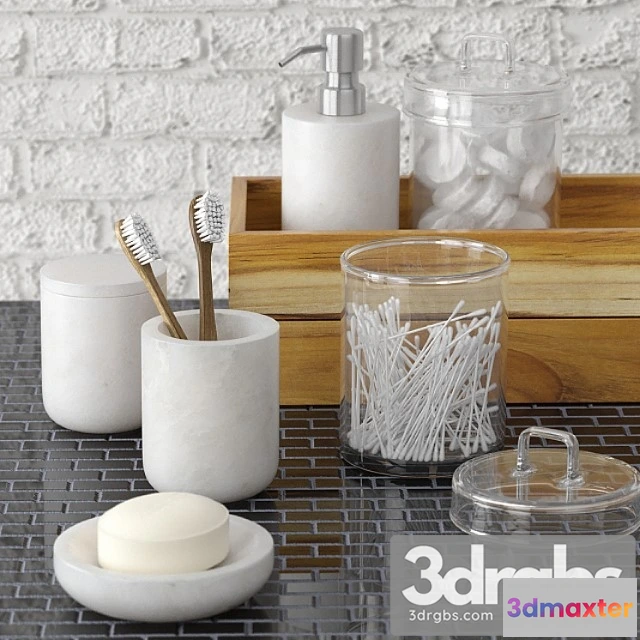 909984 - Marble Bath Accessories