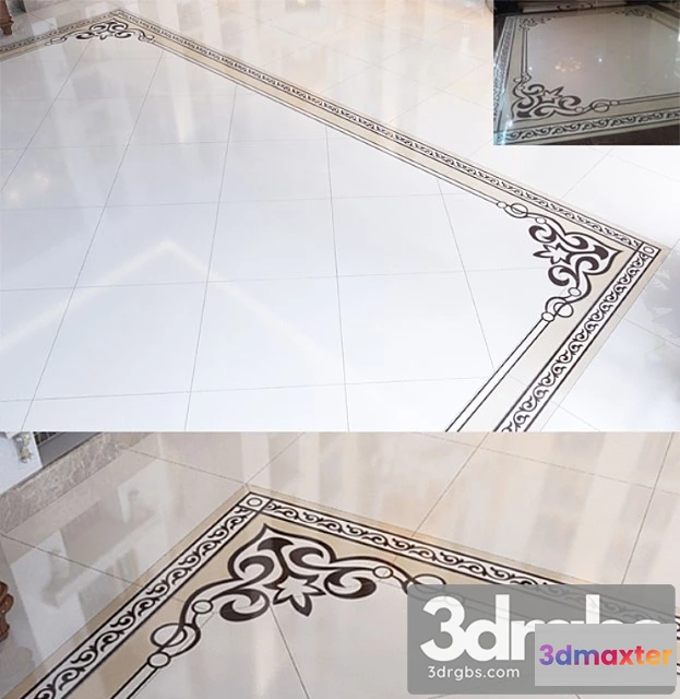 909986 - Marble Floor With Decor