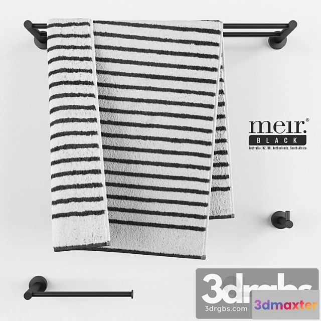 909988 - Meir Black Set 10