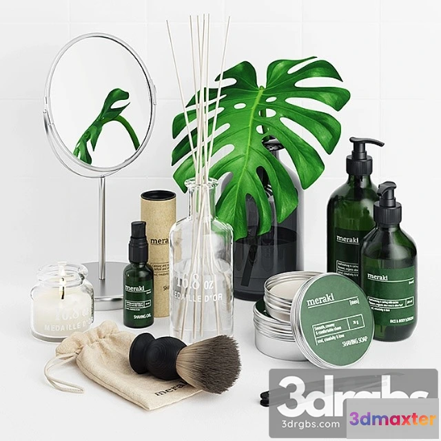 910002 - Meraki Shaving Set