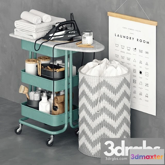 910070 - Raskog Ironing Cart