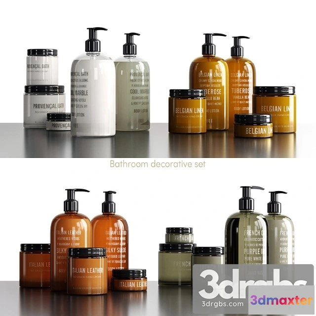 910072 - Restoration Hardware Decorative Set