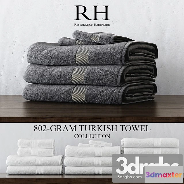910076 - Rh 802 Gram Turkish Towel Collection 3