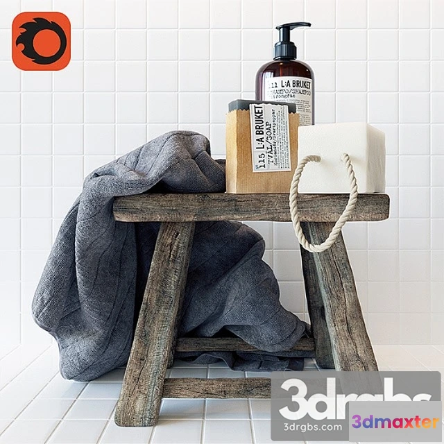 910088 - Rustic Bathroom Set