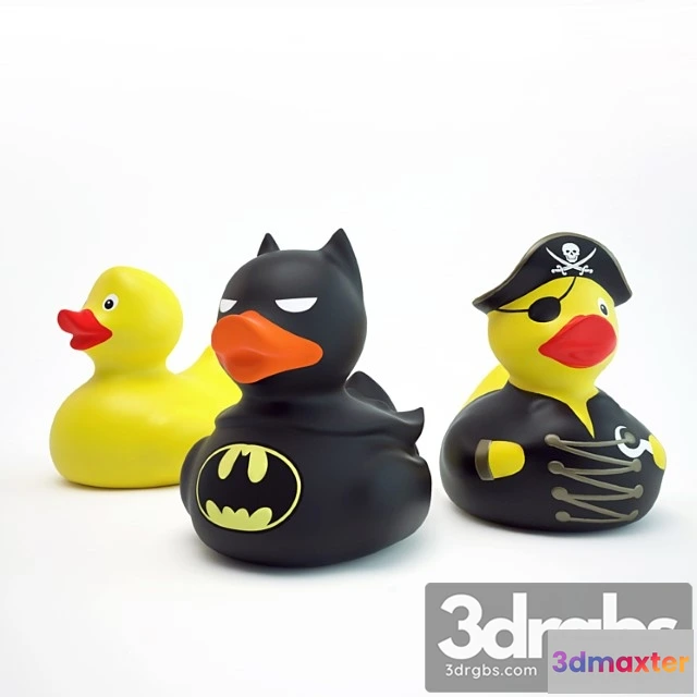 910130 - Set of Rubber Ducks For The Bathroom