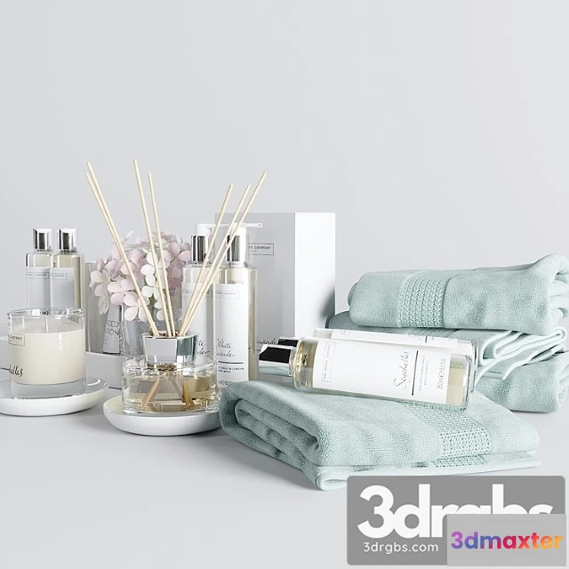 910190 - The White Company Bath Set