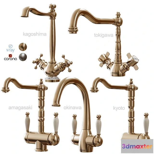 1559669 - OMOIKIRI Faucet 01 3D Max
