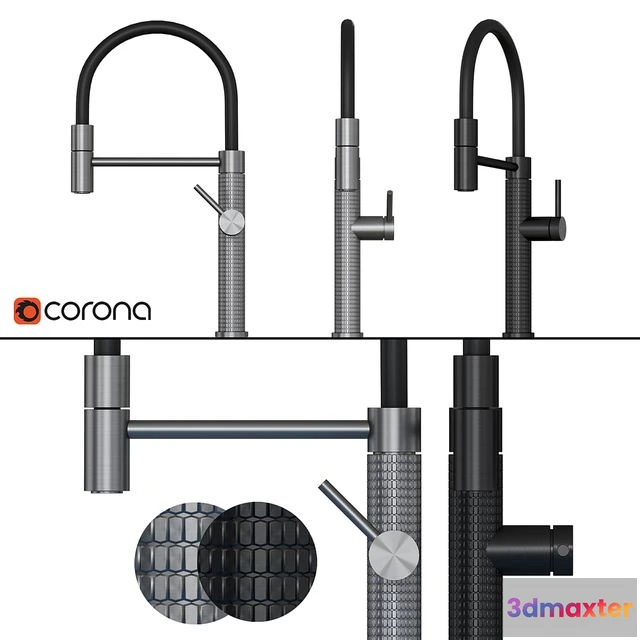 1561451 - SKIN Kitchen faucet 3D Max