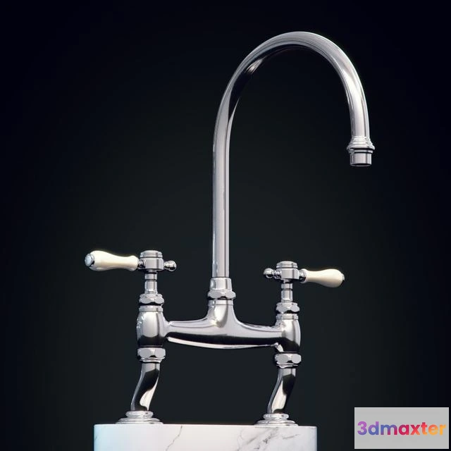 1563430 - Two Mixer Taps 3D Max