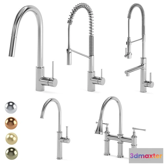 1564133 - KRAUS kitchen faucets 3D Max