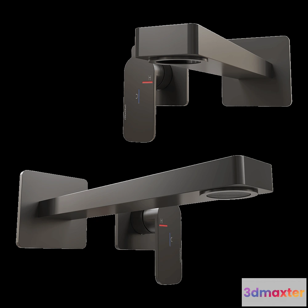 1588076 - Hotbath srl - Concealed washbasin mixer GL005 3D Max