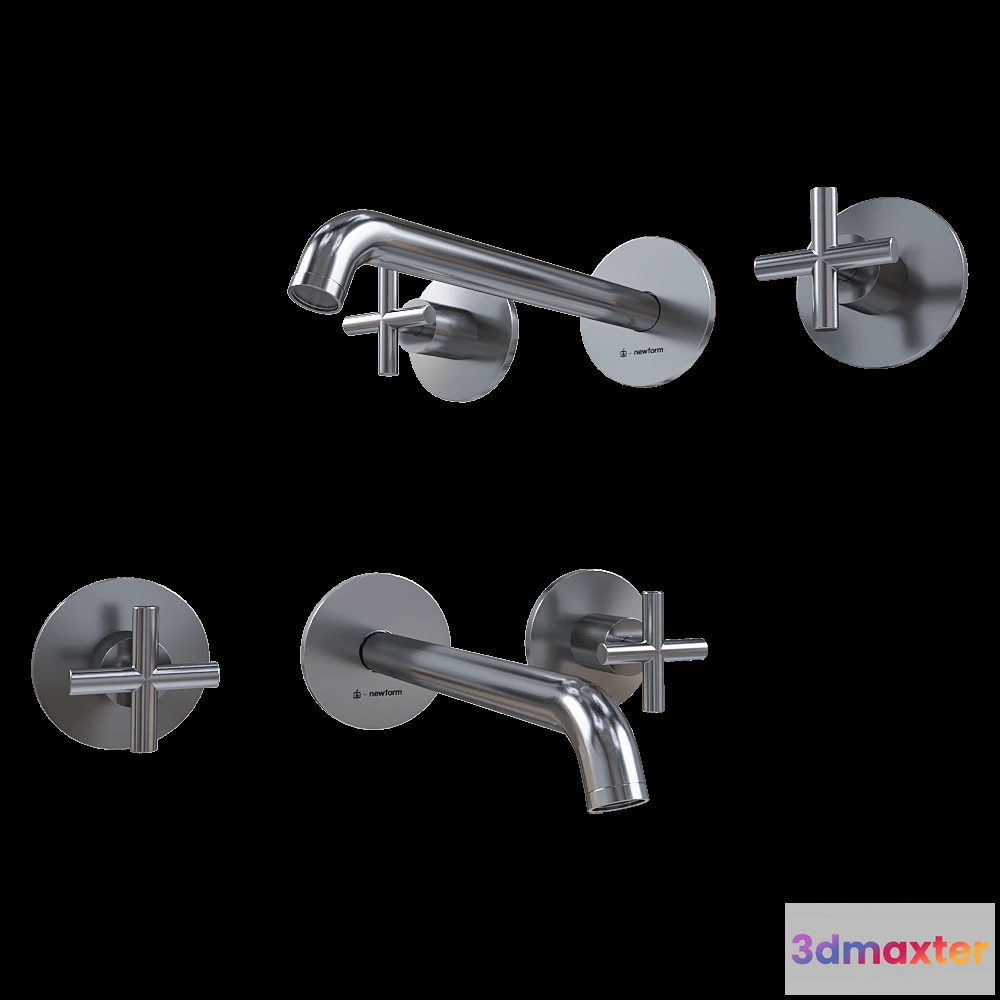 1588222 - Newform - Faucet Art.70822E 3D Max