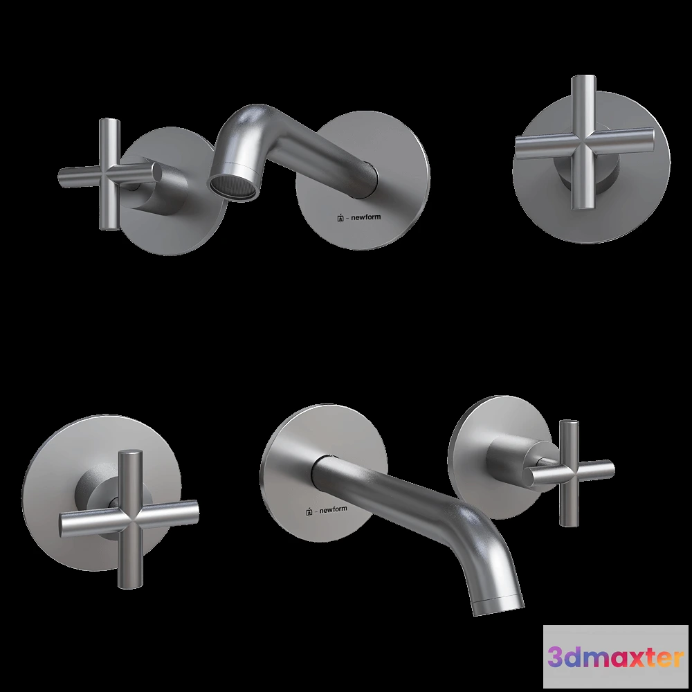 1588322 - Stylux - Faucet Art.70820E 3D Max