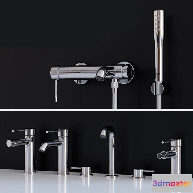 1588368 - bathroom - Set mixer Grohe Essence New (Part 1) 3D Max