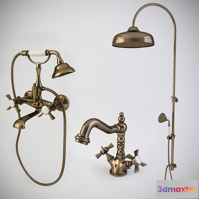 1588378 - bathroom - Mixers Caprigo Bristol 3D Max