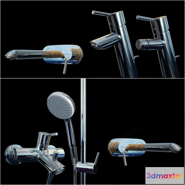 1588424 - bathroom - Hansgrohe  talis S3 3D Max