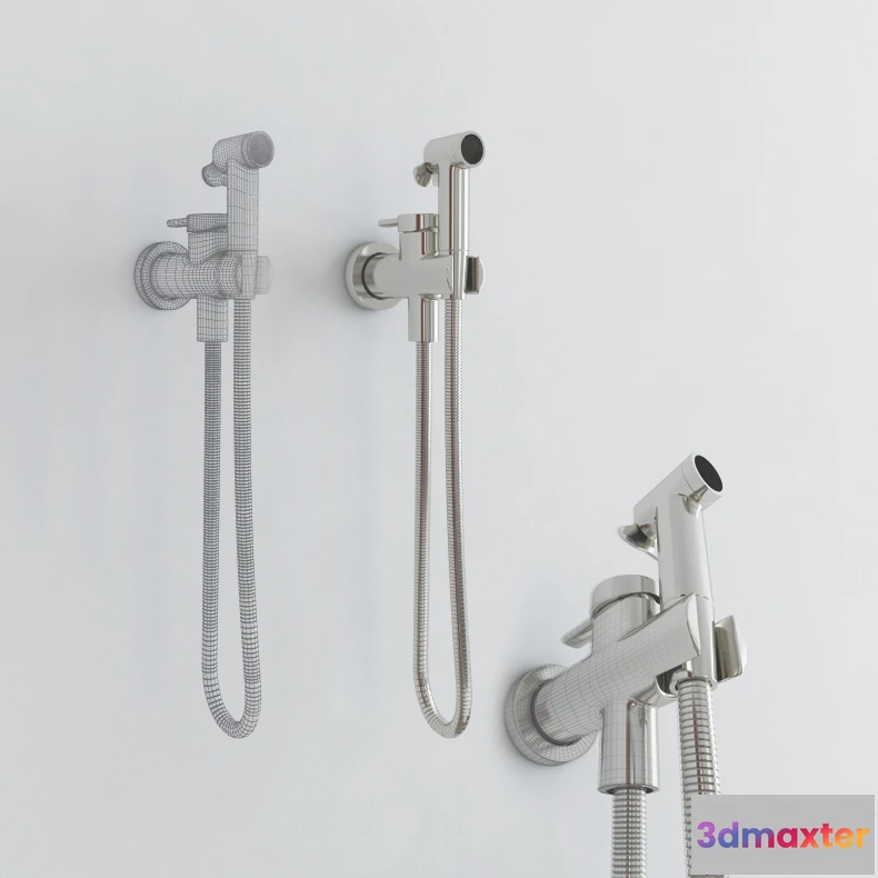 1588446 - bathroom - Hygienic shower Cristin 3D Max