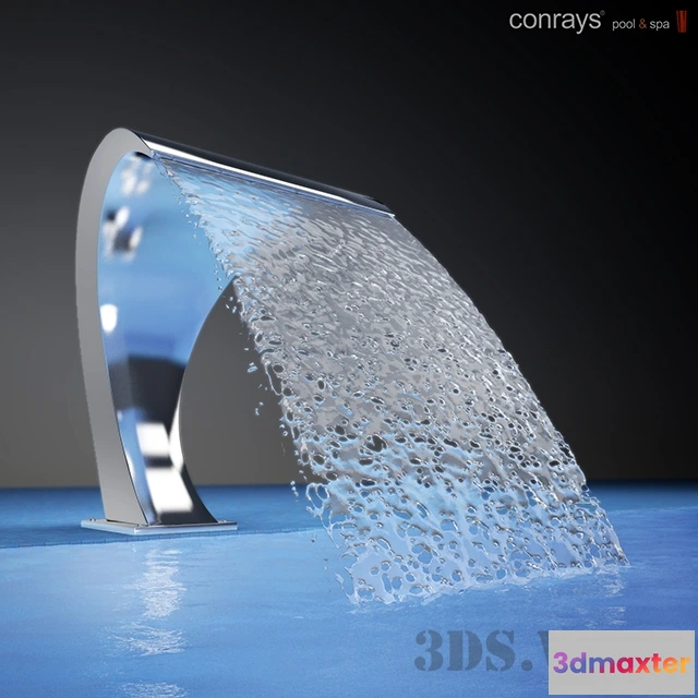 1588506 - bathroom - Cobra Pool Waterfall (Cobra500) - Conrays 3D Max