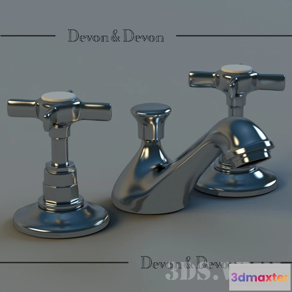 1588514 - bathroom - Bathroom mixers Devon & Devon 3D Max