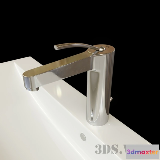 1588532 - bathroom - Basin faucet Roca Moai 3D Max