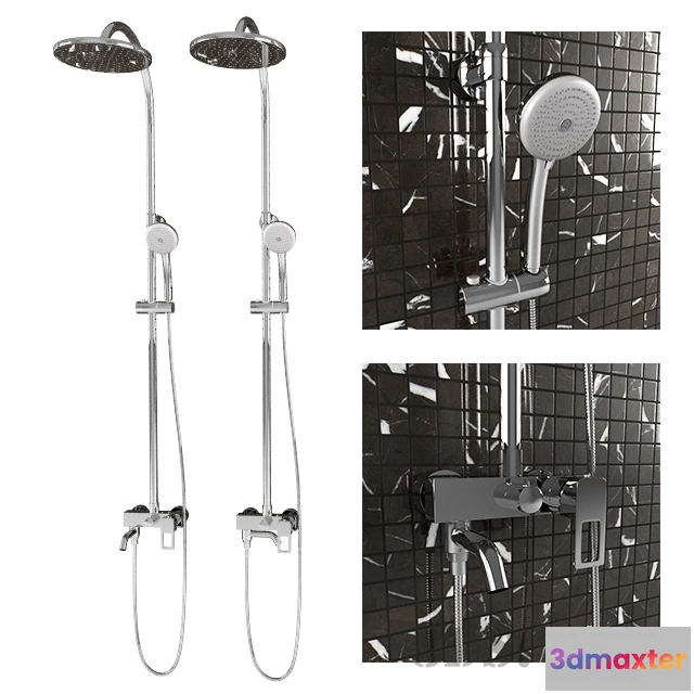 1588546 - bathroom - Shower Mixer Elghansa 3D Max