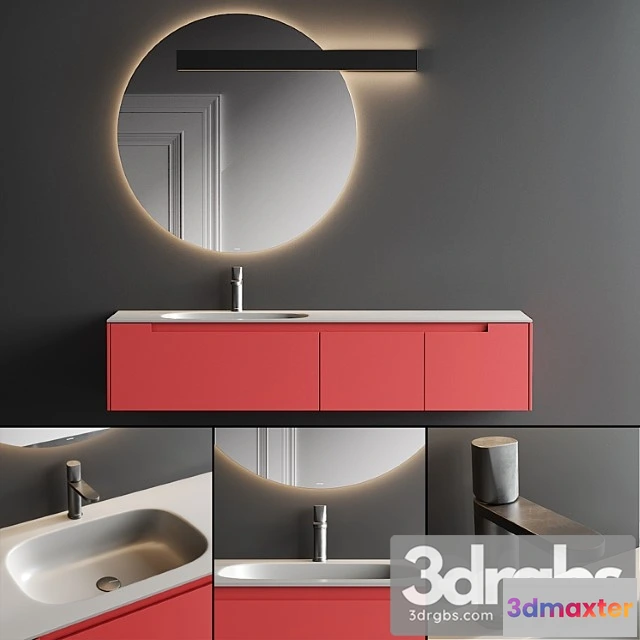 1013354 - Antonio Lupi Design Orma Vanity Unit Set 1