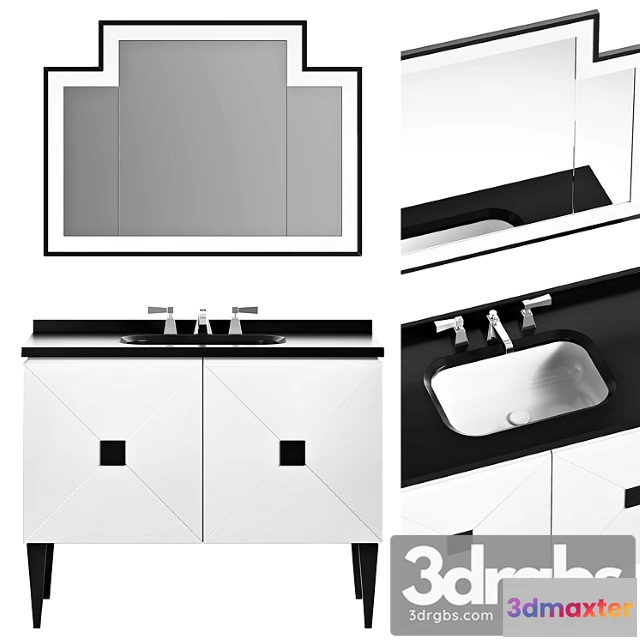 1013602 - Devon & Devon Jetset 2 Vanity Unit