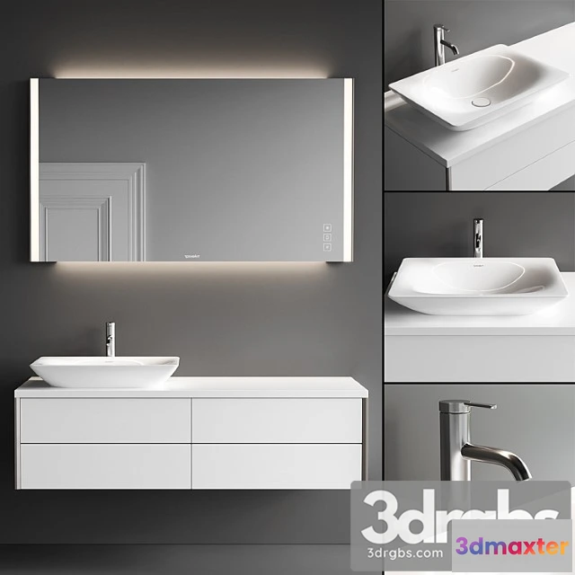 1013618 - Duravit xviu vanity unit set 2