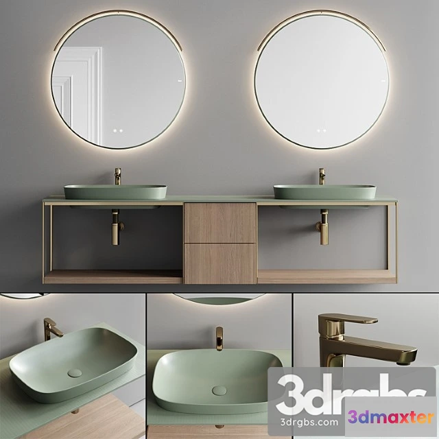 1013652 - Fiora sen vanity unit set 3