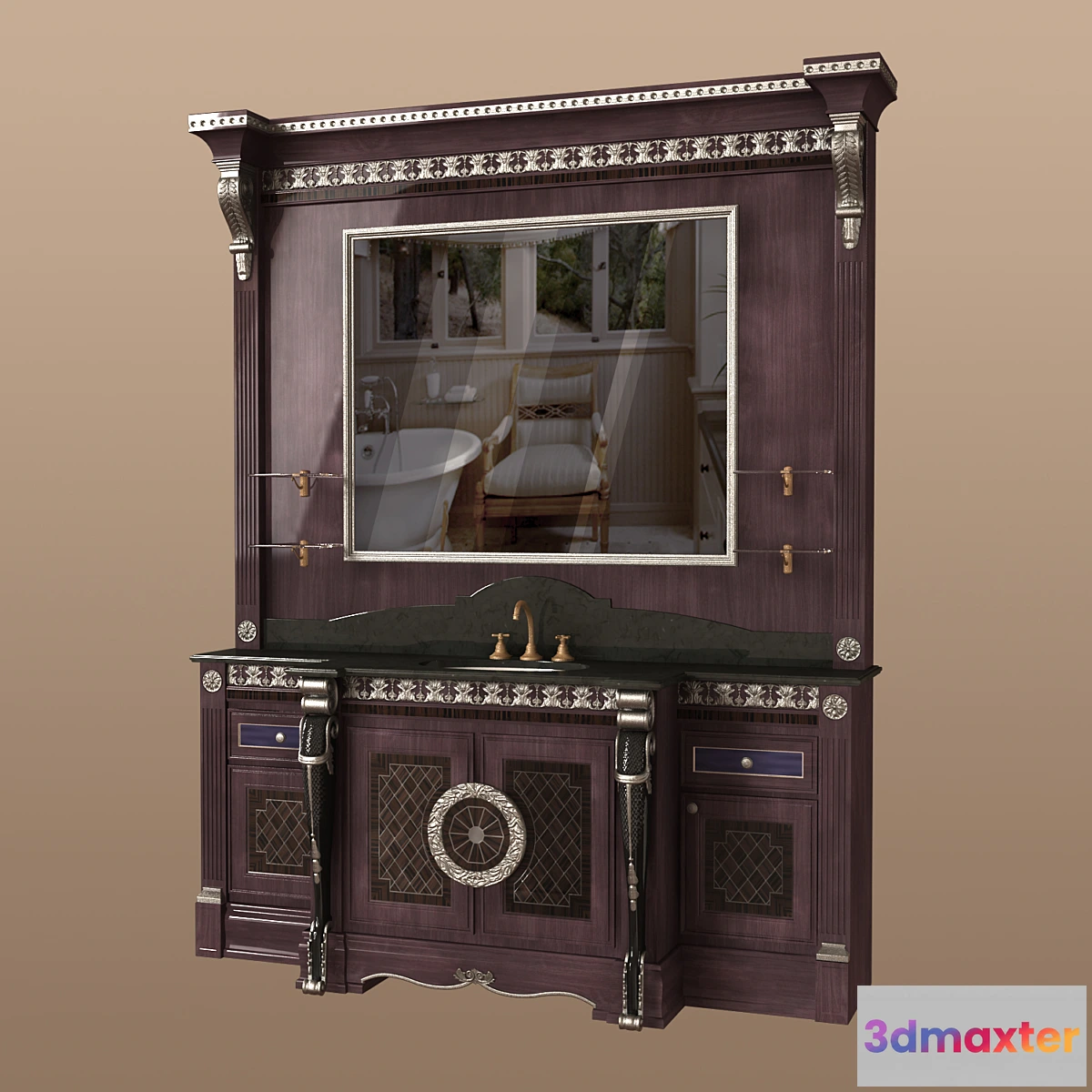 1272858 - Arca Bathroom Master 3D Max