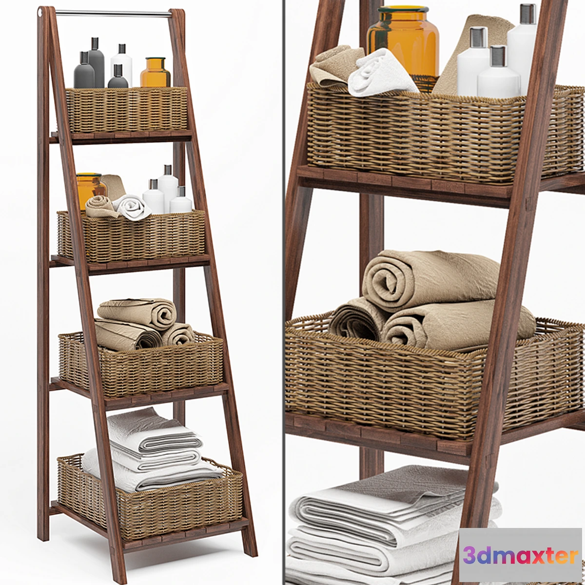 1284628 - Bathroom storage 3D Max