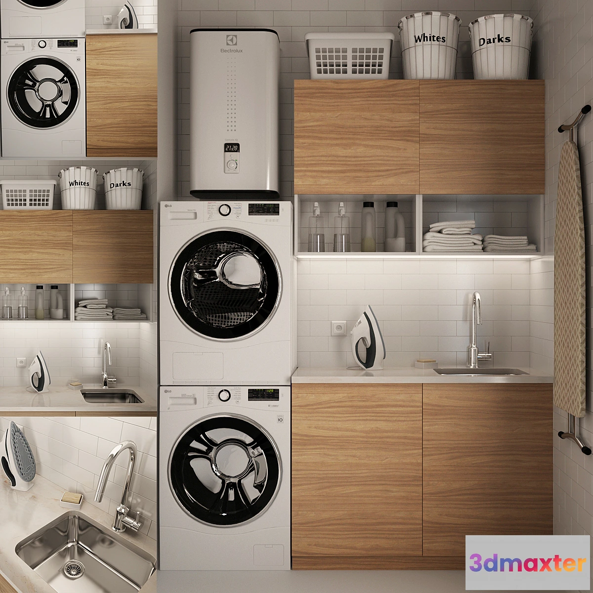 1295519 - Bathroom Furniture I Bathroom furniture_03 3D Max