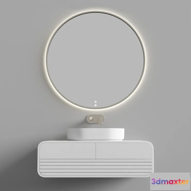 1300414 - Bath set 3D Max