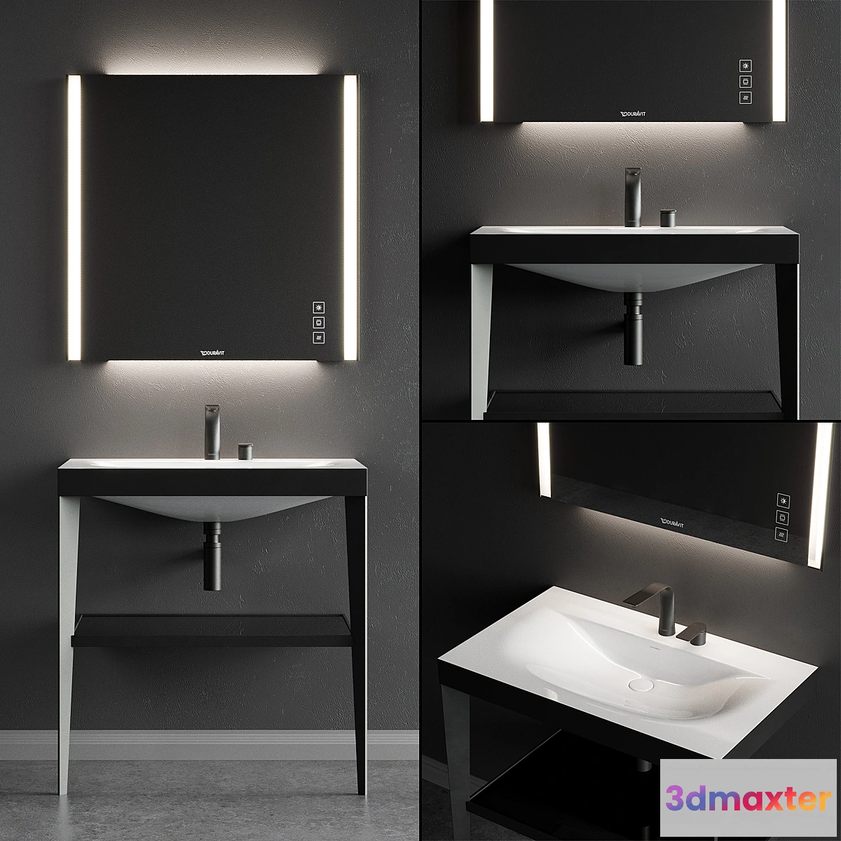 1303591 - Duravit XViu  Console sink 3D Max