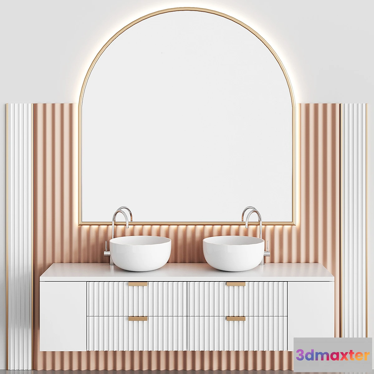 1306813 - Bathroom Set BS05 3D Max