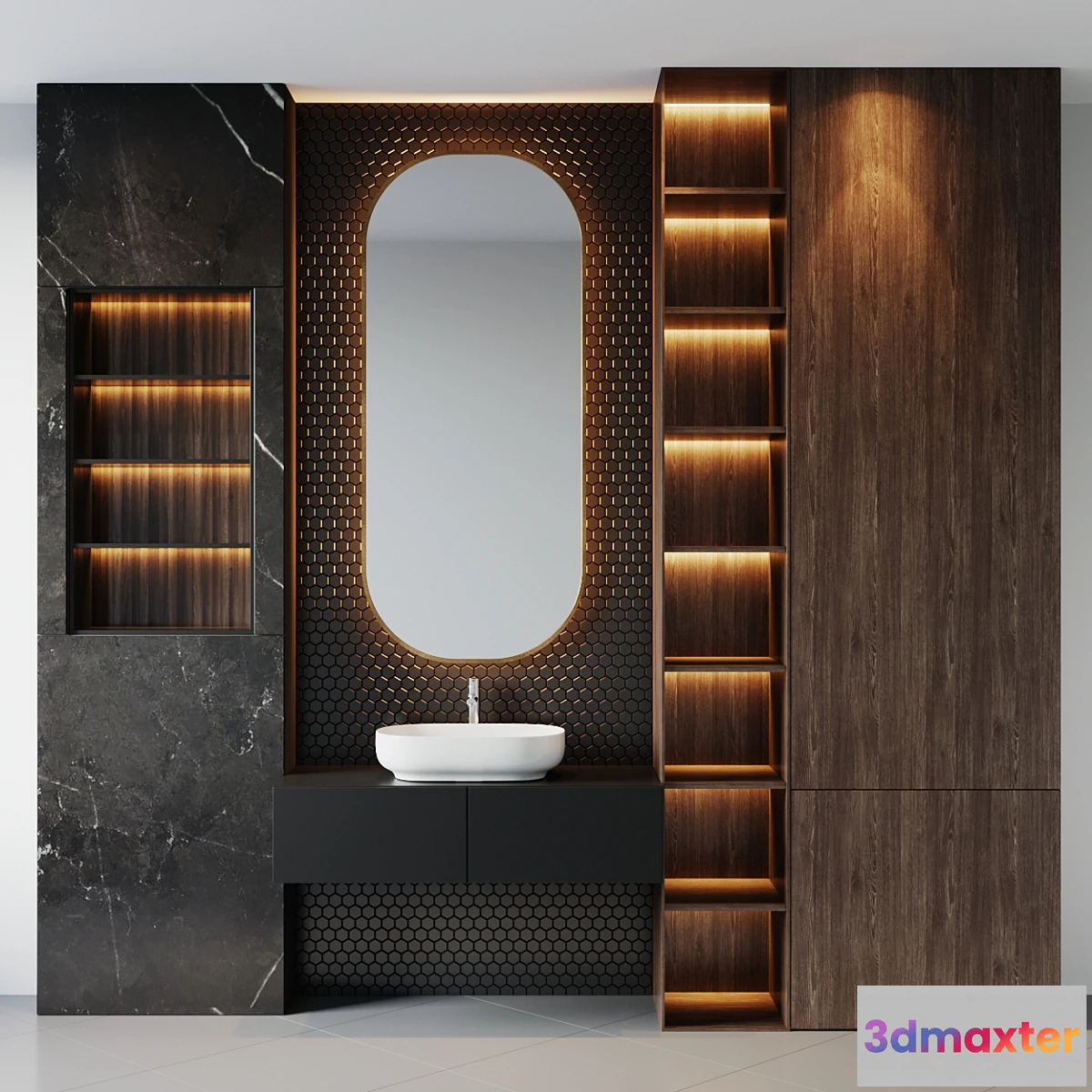 1314299 - bath set 12 3D Max