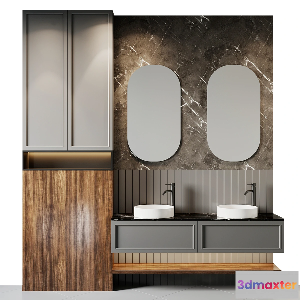 1314931 - bath set 29 3D Max