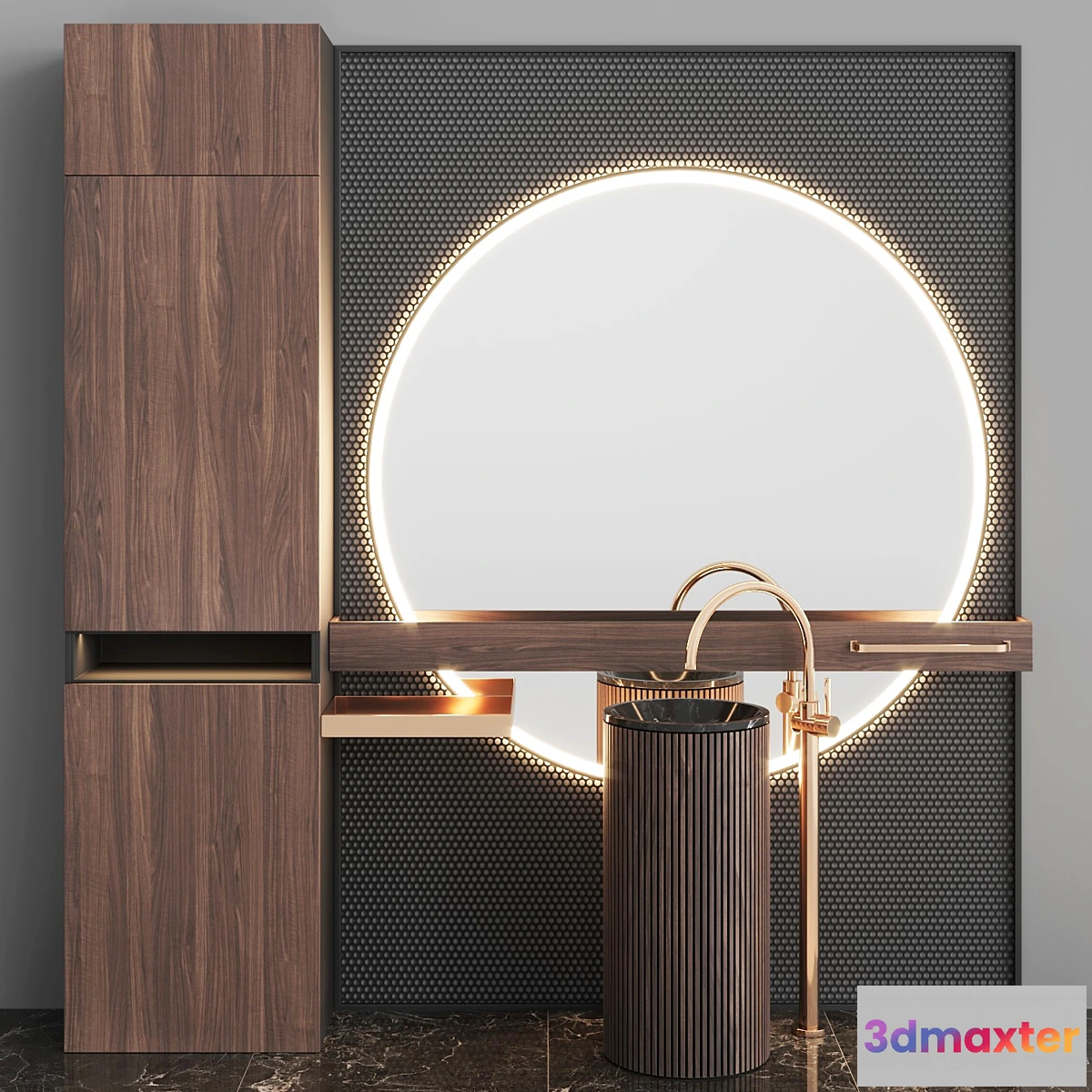 1322012 - Bathroom Set BS15 3D Max