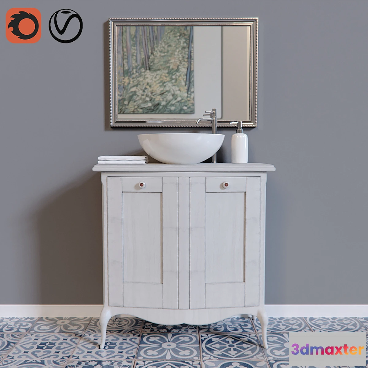 1335873 - Bath Furniture 3D Max