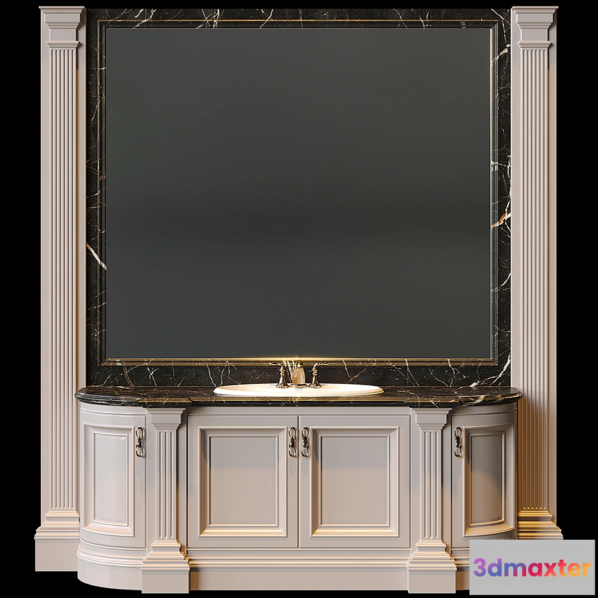 1336648 - Washbasin Clive Christian - No.2 3D Max