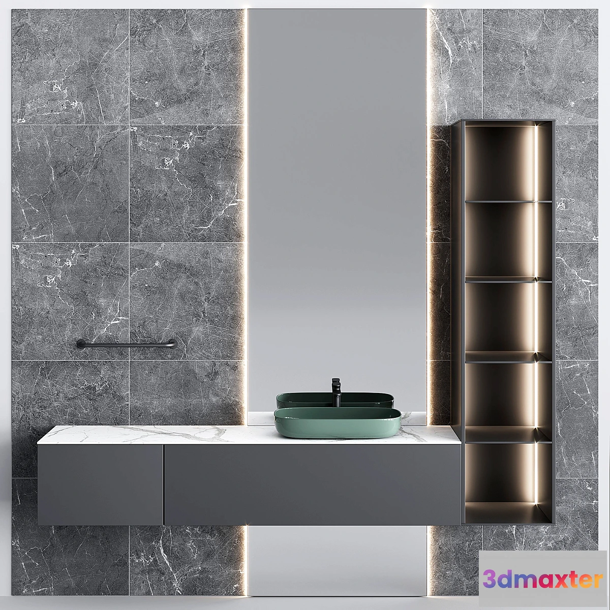 1341094 - Bathroom Set BS27 3D Max