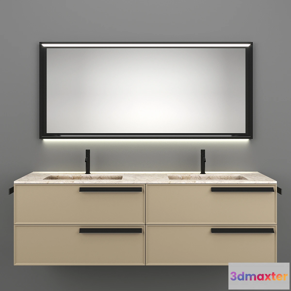 1350411 - Washbasin  FORM05  by IDEAGROUP 3D Max