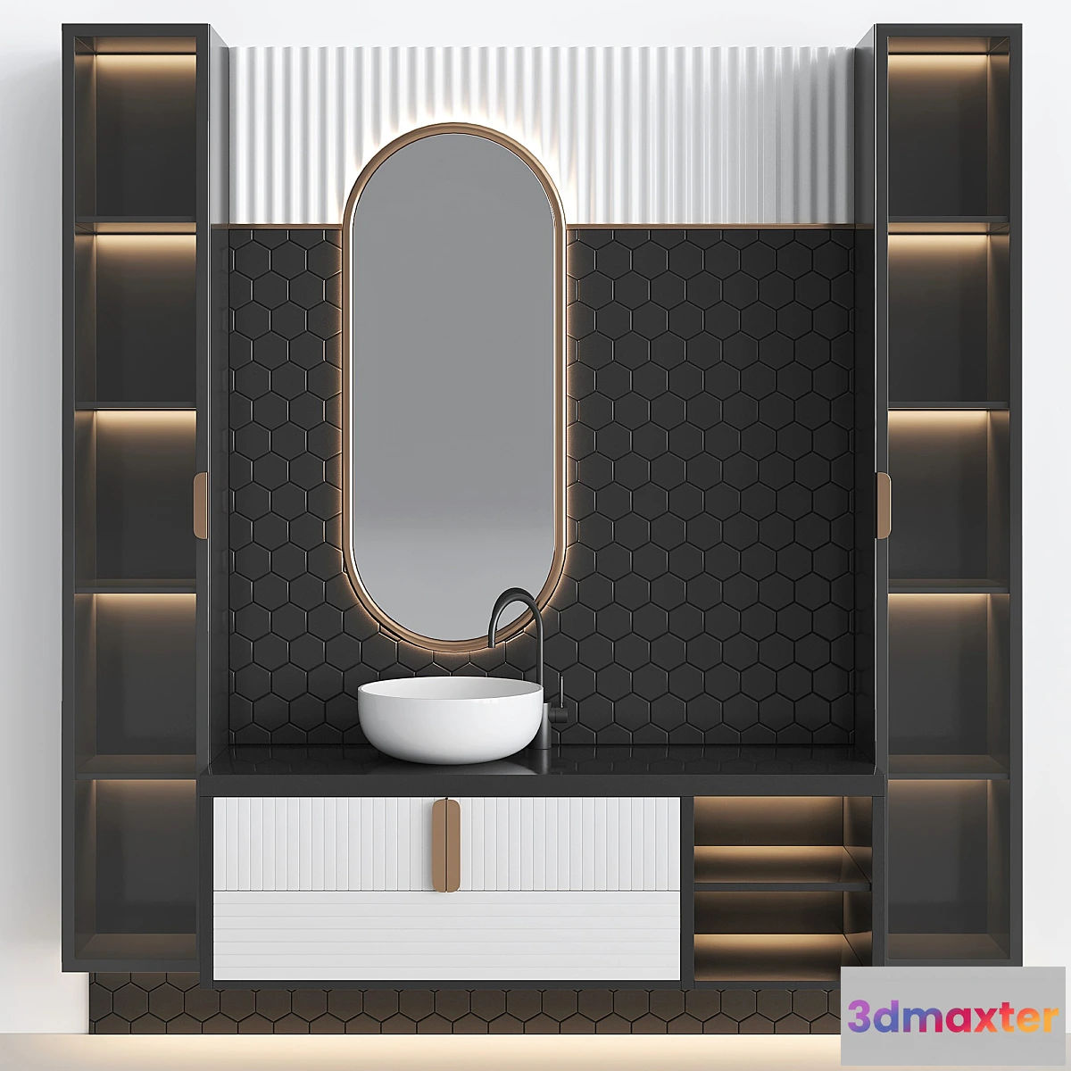 1354446 - Bathroom Set BS22 3D Max