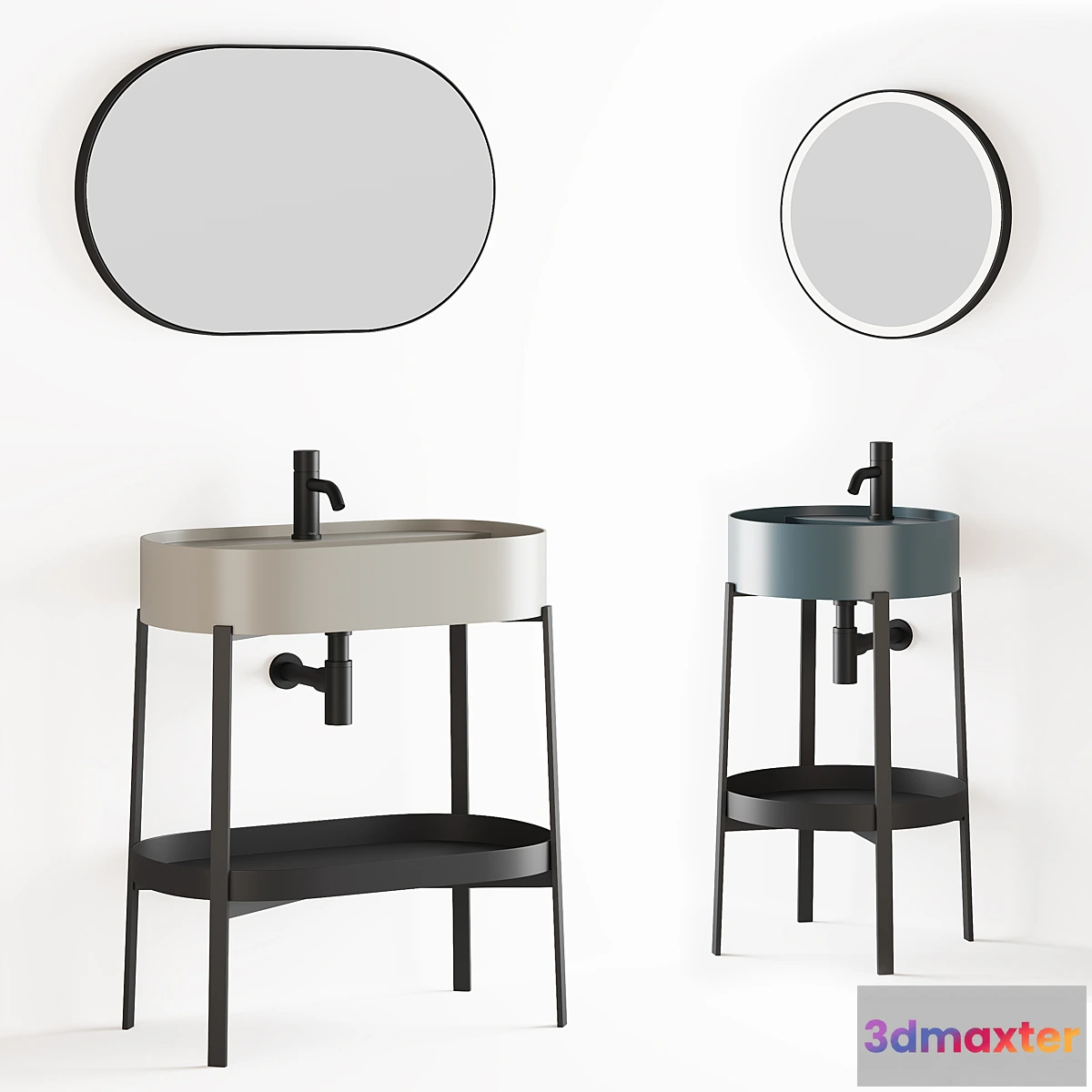 1398656 - Nic Design Consolle + Falper Acquifero 3D Max