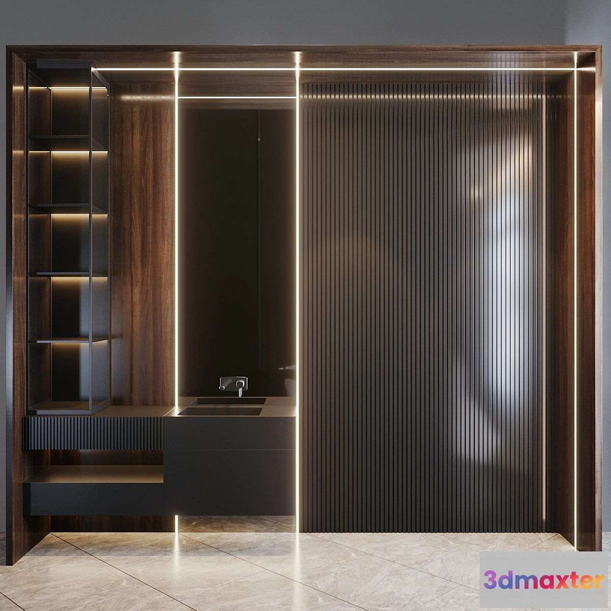 1398756 - bath set 7 3D Max