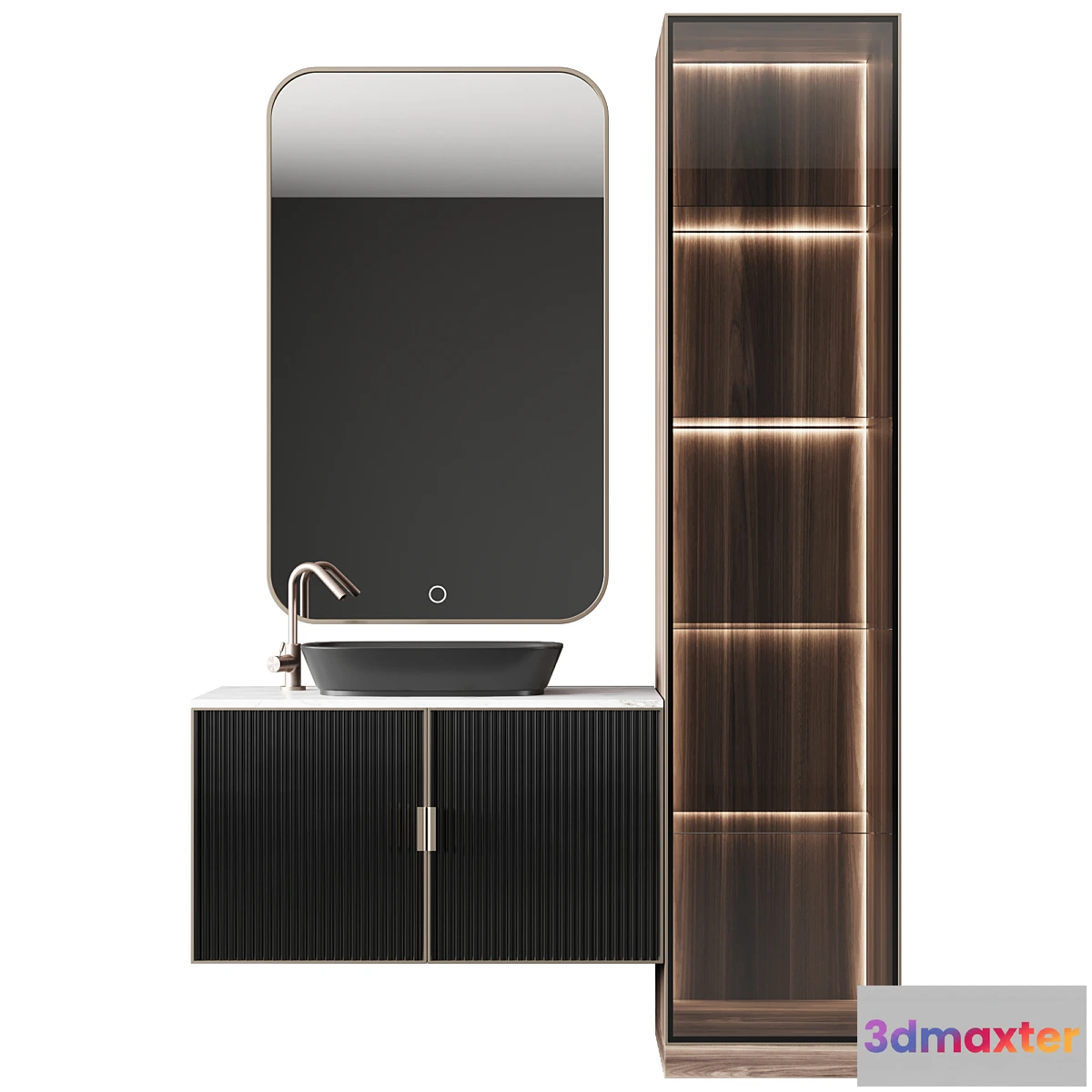 1408212 - Bathroom consol 3D Max