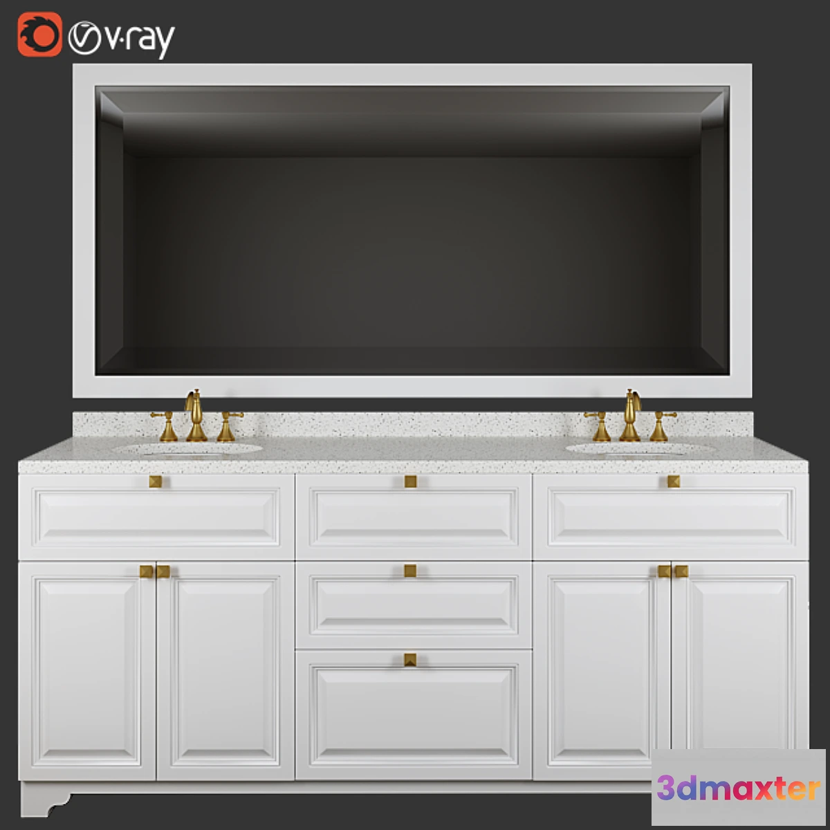 1418546 - Toilet cabinet 3D Max