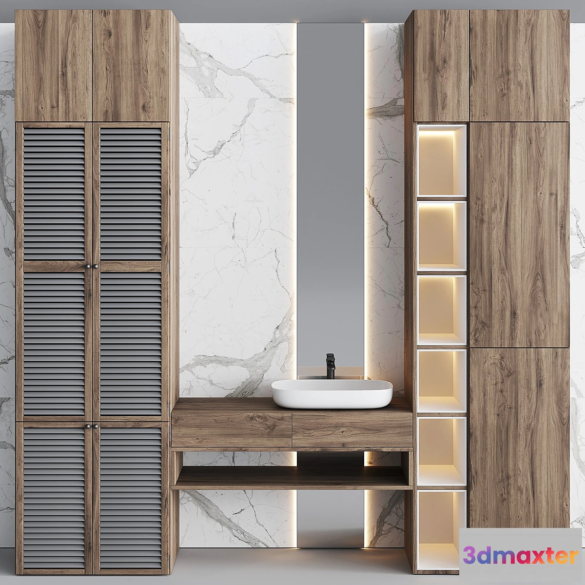 1420576 - Bathroom Set BS26 3D Max