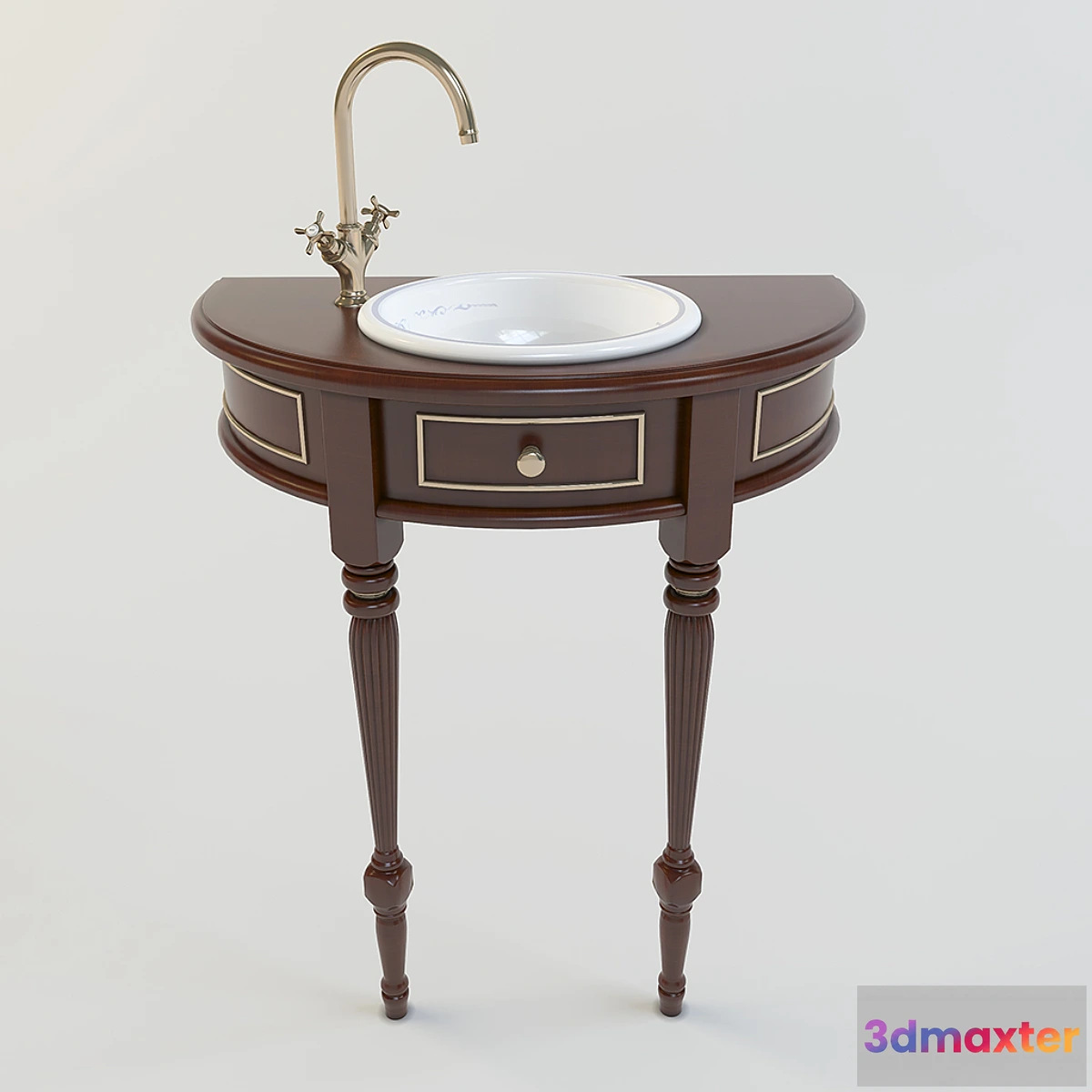 1420710 - HERBEAU Console Bathroom 3D Max