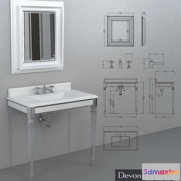 1425200 - Furniture Devon&Devon 3D Max